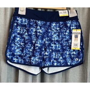 Hang Ten Women's Blue Quick Dry Hybrid UPF 50+ Swim Beach Shorts Size Small